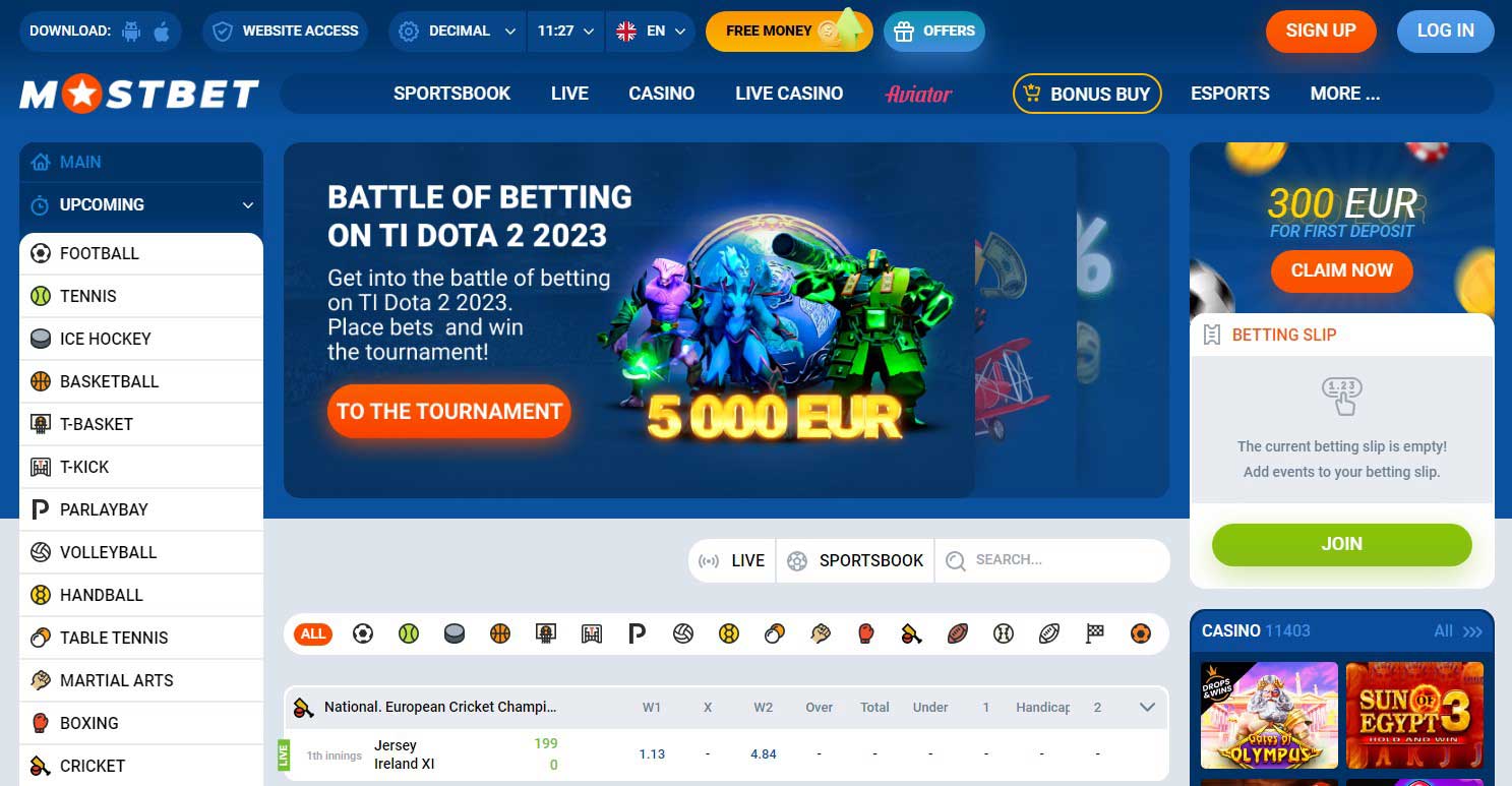 Mostbet-də qeydiyyatdan keçmək üçün bonus təklifi